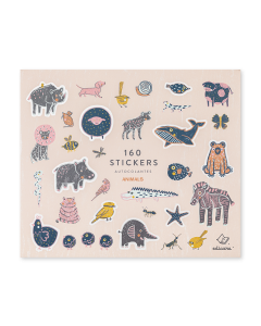 160 Stickers Animals