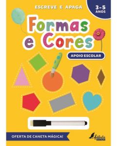 Escreve e Apaga: Formas e Cores