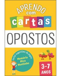 Aprendo com Cartas: Opostos 3-7