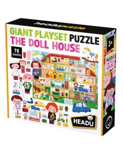 Giant Playset Puzzle - The Doll House