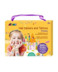 Nail Stickers and Tattoos - Princess