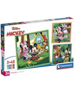 Pzl 3x48pçs - Mickey & friends