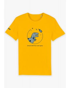 T-shirt ESA Dinosaur - Amarelo (L)