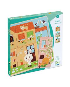 Chez Carot - Puzzle Casa Animais