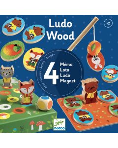 Ludo Wood - 4 Jogos