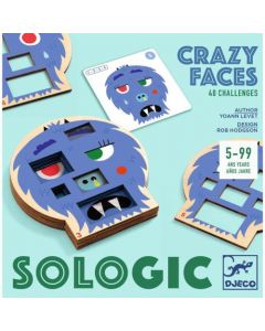 Crazy faces - Lógica e Paciência