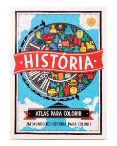 História - Atlas para colorir 