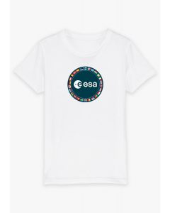T-shirt ESA Astronuat Patch - Branco (7-8)