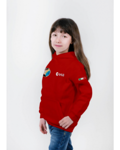 Beyond Patch Hoodie Red 5-6