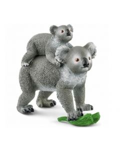 Coala mãe com cria