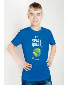T-shirt ESA Cupula ISS - Azul Royal (12-14)