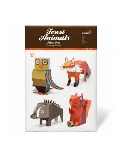 Brinquedos de Papel - Animais da Floresta